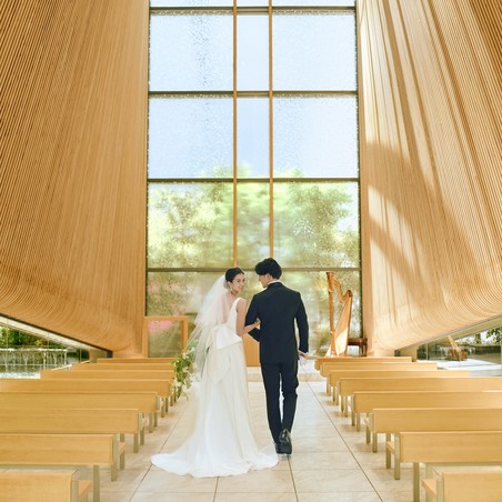 THE THOUSAND KYOTO (ザ・サウザンド京都) セレモニースペース(緑・光・木 自然感じるチャペル KOMOREBIDO)画像 1-1