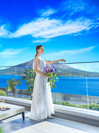The Baysuite Sakurajima Terrace ザ ベイスイート 桜島テラス のフランス語 で海を意味する会場 Mer のフォトギャラリー ゼクシィ