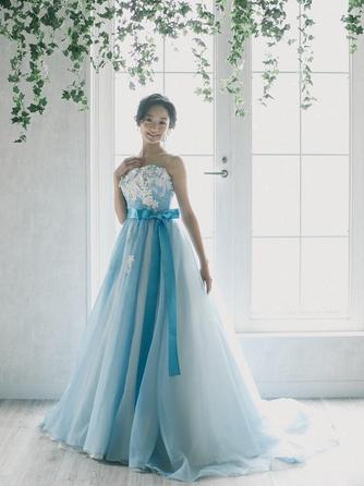 シー シェル ブルー サザンビーチホテル&リゾート沖縄/小さな結婚式 衣裳5画像 1-2