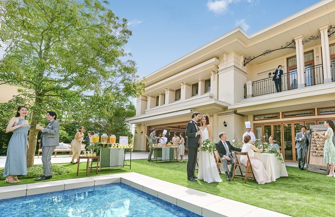 ARBRE ORANGE(アーブルオランジュ) 【GARDEN】緑豊かなプール付ガーデン画像 1