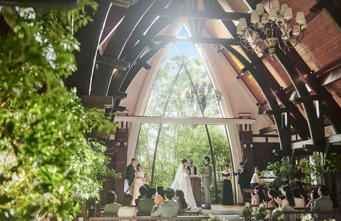 ARBRE ORANGE(アーブルオランジュ) チャペル(【木のぬくもり×美しい緑】独立型チャペル)画像 1