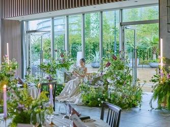 ラソールガーデン熊本 Riatuna/組子天井のモダン空間画像 2-3