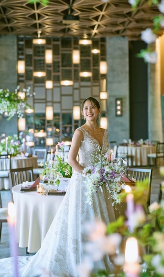 ラソールガーデン熊本 Riatuna/組子天井のモダン空間画像 2-1