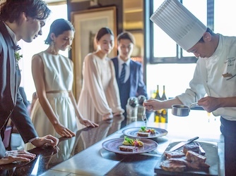 チャペル テンケイ アンド マリー(品川プリンスホテル内) CHEF'S TABLE画像 2-3