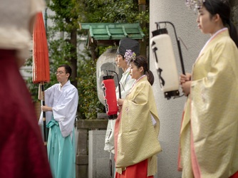 芝大神宮/クチュールナオコ銀座店 セレモニースペース(参進の儀)画像 1-3