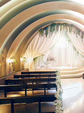 EYOHAKU -ヨハク- チャペル(全国的にも珍しいアーチ型の独立型チャペル)画像 1-1