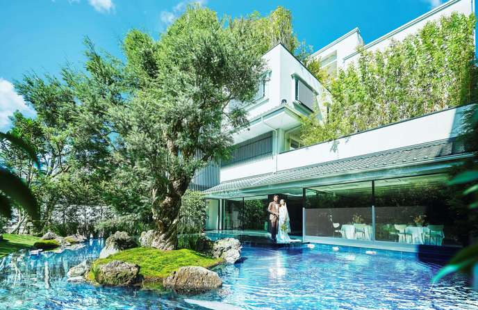 室町ギャラリーハウス セレモニースペース(庭園が煌めくアートのような結婚式)画像 1