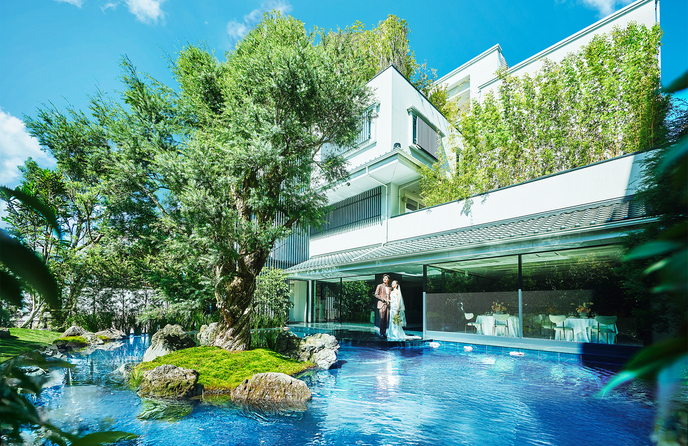 室町ギャラリーハウス セレモニースペース(庭園が煌めくアートのような結婚式)画像 1