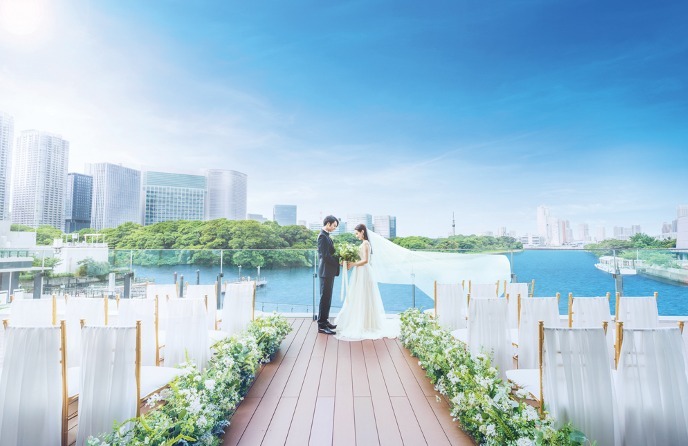 SUD restaurant TERAKOYA セレモニースペース(テラス挙式セレモニー)画像 1