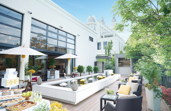 ハイダウェイ ガーデンでビュッフェや実演料理の演出も◎画像 1