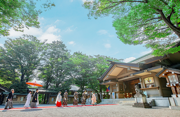 東郷神社・ルアール東郷 神社(緑豊かで物静かな空気漂う美しい日本庭園。)画像 1