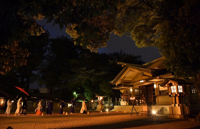 東郷神社・ルアール東郷 神社(伝統を重んじる参進の儀)画像 1