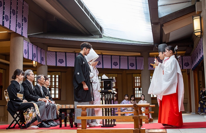 東郷神社・ルアール東郷 神社(東郷神社の本格神前式)画像 1