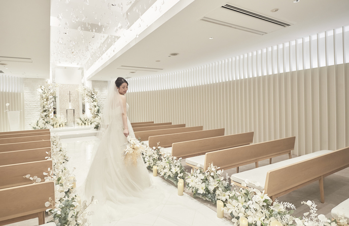 セントアクアチャペル市ヶ谷 チャペル(クリスタルチャペル(光のチャペル))画像 1