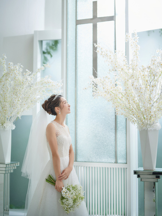 家族挙式@レストランヴェルフォンセ チャペル(blanc-neige)画像 2-2