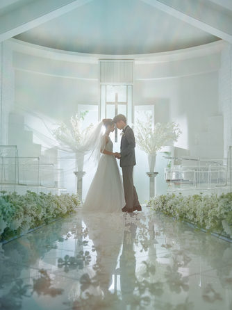 家族挙式@レストランヴェルフォンセ チャペル(blanc-neige)画像 2-1