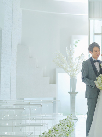 家族挙式@レストランヴェルフォンセ チャペル(blanc-neige)画像 1-1