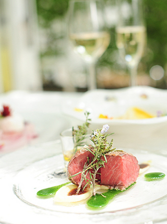 家族挙式@レストランヴェルフォンセ 料理・ケーキ1画像 2-2