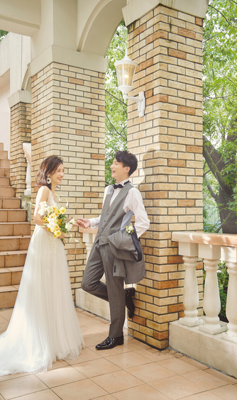 家族挙式@レストランヴェルフォンセ 撮影スポット画像 2-1