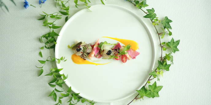 家族挙式@レストランヴェルフォンセ 料理・ケーキ1画像 1