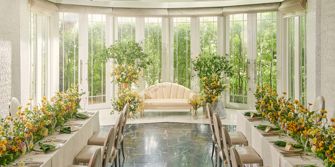 家族挙式@レストランヴェルフォンセ 撮影スポット画像 1