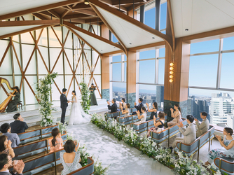 ザ・マークグランドホテル チャペル(3フロア吹き抜けの開放感溢れる壮大な空間)画像 2-3