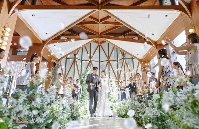 ザ・マークグランドホテル セレモニースペース(【憧れの挙式演出】祝福のフラワーシャワー)画像 1