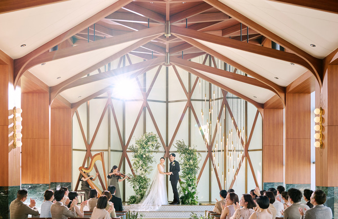 ザ・マークグランドホテル チャペル(話題の【光・空・緑の自然溢れるチャペル】)画像 1