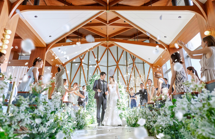ザ・マークグランドホテル セレモニースペース(【憧れの挙式演出】祝福のフラワーシャワー)画像 1