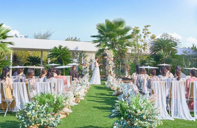 Santo Felice (サント フェリーチェ) セレモニースペース(ガーデンウェディング)画像 1