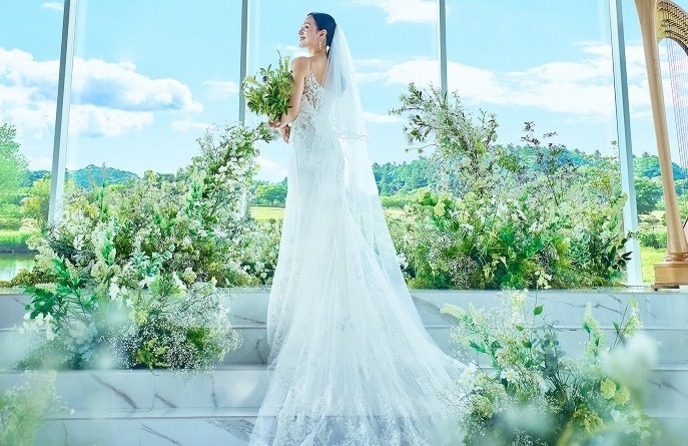 The 迎賓館 偕楽園 別邸 チャペル(パノラマビューの3面ガラス張りのチャペル)画像 2