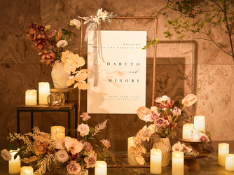 MARINE TOWER WEDDING 高砂はテーブルorソファーにアレンジ自由画像 1-2