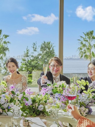 家族挙式@ヒルトン東京ベイ アジュール / シアン画像 1-2