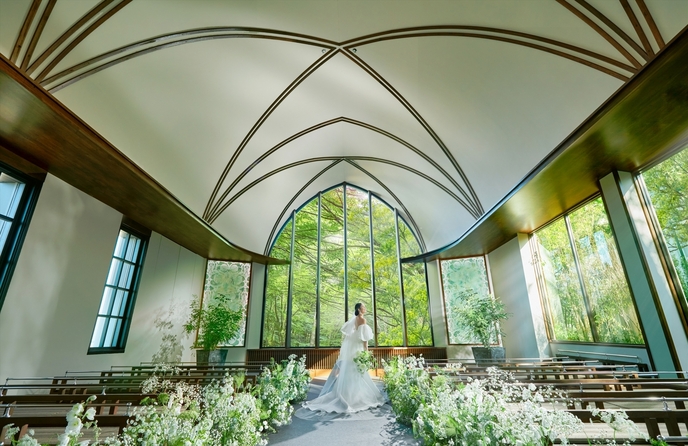 Hilltop Resort YAMANOUE(ヒルトップリゾート 福岡内) チャペル(山の上チャペル)画像 1