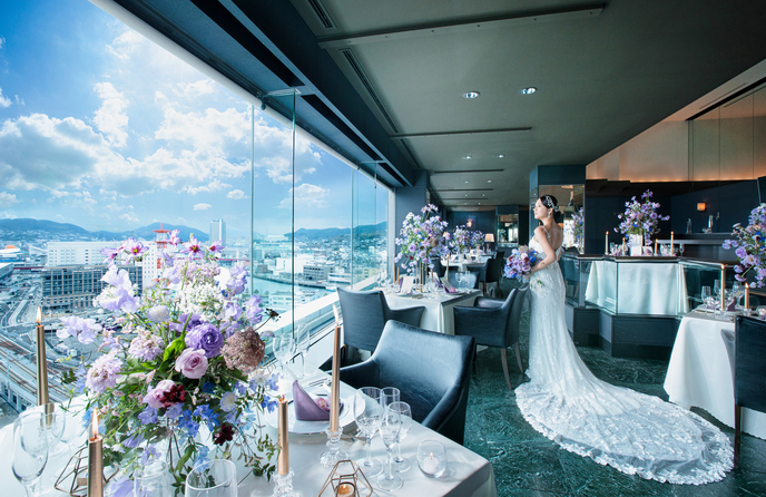 ザ・グローバルビュー長崎(THE GLOBAL VIEW長崎) ホテル15Fから長崎のロケーションを望む画像 1