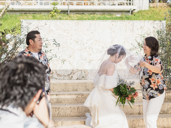 皿の上の自然(SALLY WEDDING DESIGN) チャペル(優しさ溢れるオープンエアチャペル)画像 2-1