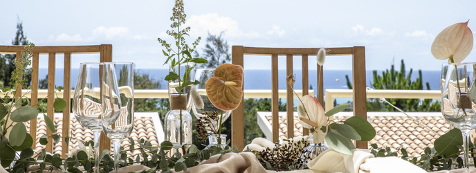 皿の上の自然(SALLY WEDDING DESIGN) 開放感抜群なテラスウェディング画像 2-1