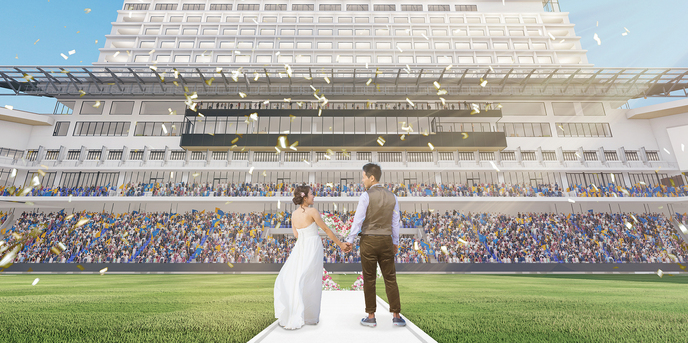 STADIUM CITY HOTEL NAGASAKI チャペル(絶景ウエディングプラン)画像 2