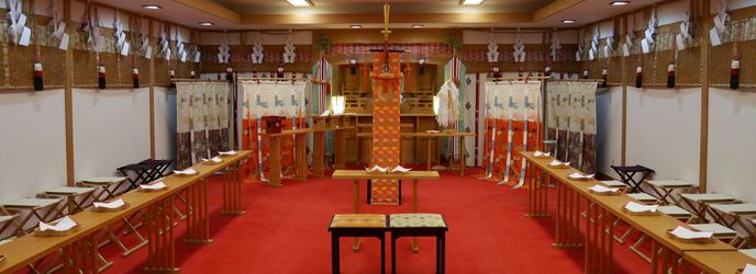 ＣＡＰＲＩＣＯＲＮ（アートホテル石垣島） チャペル(八雲殿（やぐもでん）神前式)画像 1-1