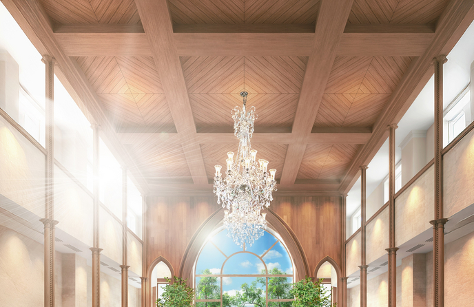 THE SEASIDE GARDEN (ザ・シーサイドガーデン) チャペル(水と光のチャペル)画像 1