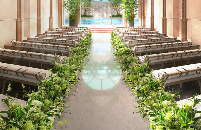 THE SEASIDE GARDEN (ザ・シーサイドガーデン) チャペル(水と光のチャペル)画像 2