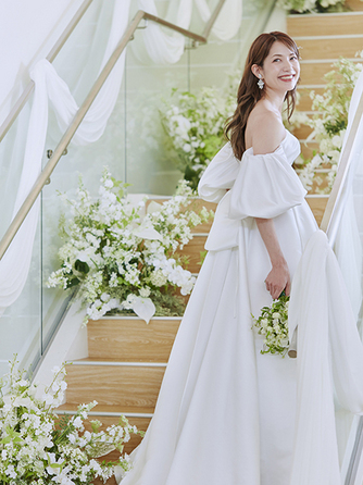 少人数専門会場 グラーティアチャペル~縁~ 衣裳2画像 2-1