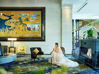 家族挙式@ウェスティンホテル大阪 庭園画像 2-2