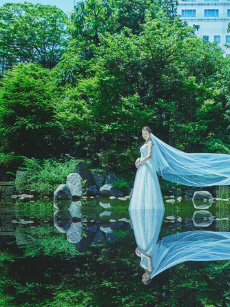 家族挙式@ウェスティンホテル大阪 庭園画像 1-1