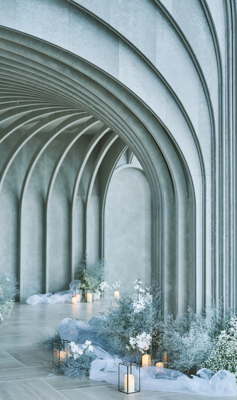 une osaka(ユヌ 大阪) チャペル(ホール)画像 2-1