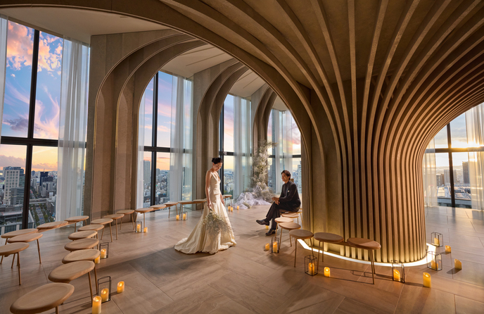 une osaka(ユヌ 大阪) チャペル(ホール)画像 1