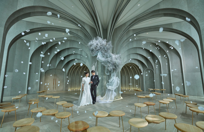 une osaka(ユヌ 大阪) チャペル(ホール)画像 1