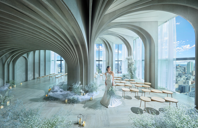 une osaka(ユヌ 大阪) チャペル(ホール)画像 1