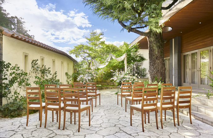 Chourakukan terrace CORAL セレモニースペース(テラス挙式)画像 1