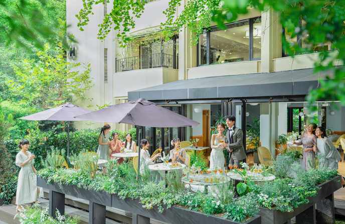 日比谷パレス 庭園画像 1